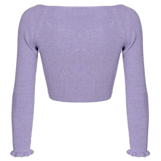 Purple Viscose Sweater
