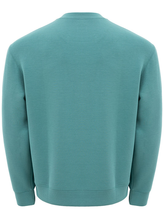 Elegant White Wool Hooded Cardigan