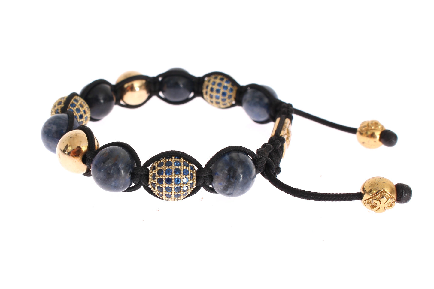 Elegant Blue Coral & Gold Plated Bracelet