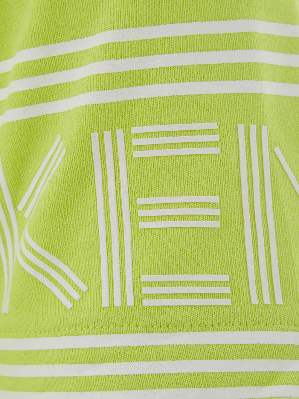 Sunny Yellow Logo Sleeve Cotton Tee