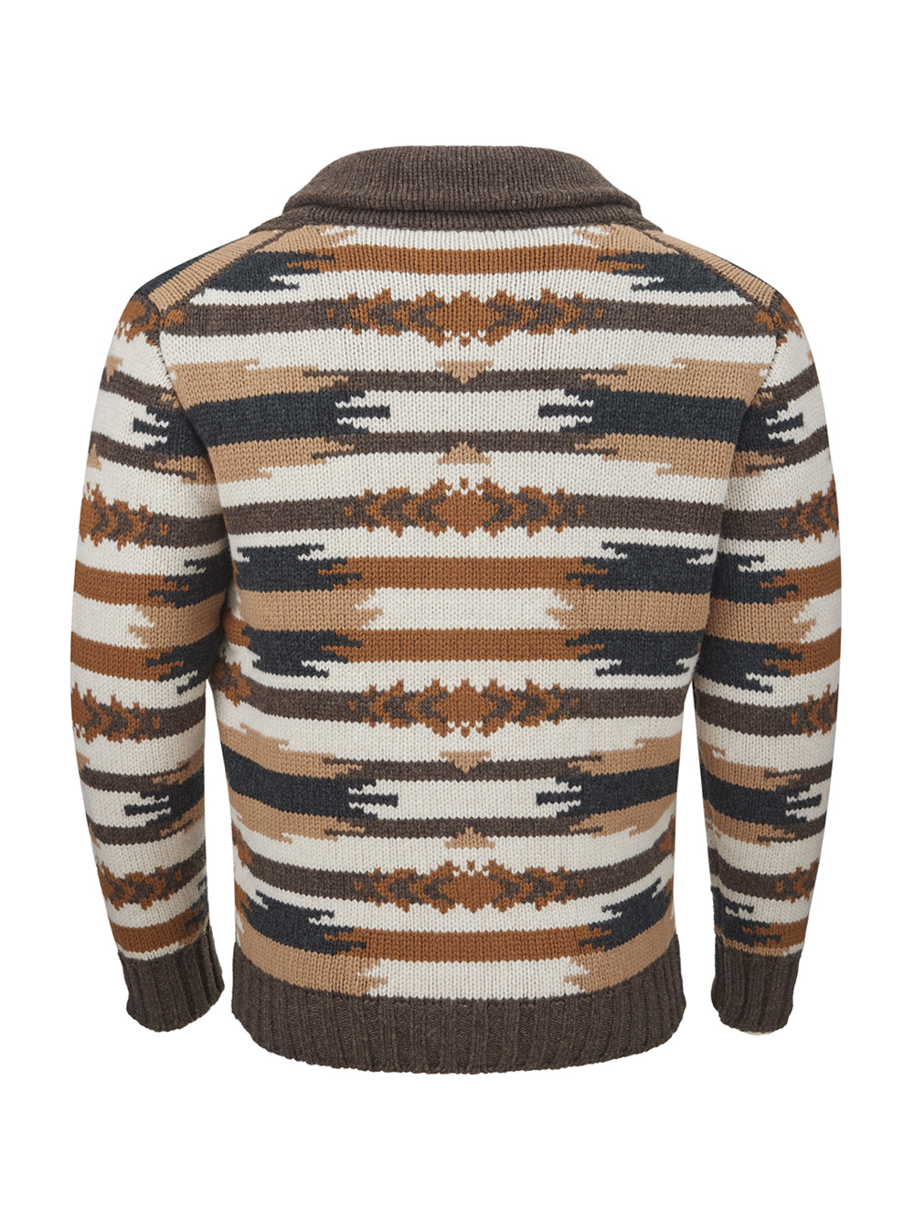 Elegant Multicolor Wool Cardigan