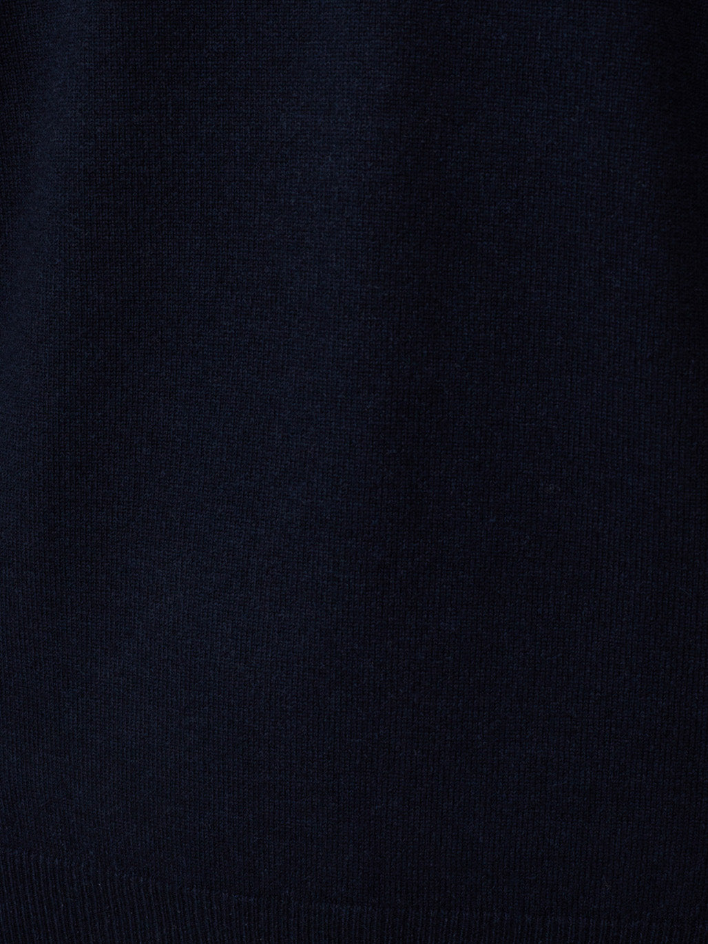 Elegant Blue Wool Blend Round Neck Sweater