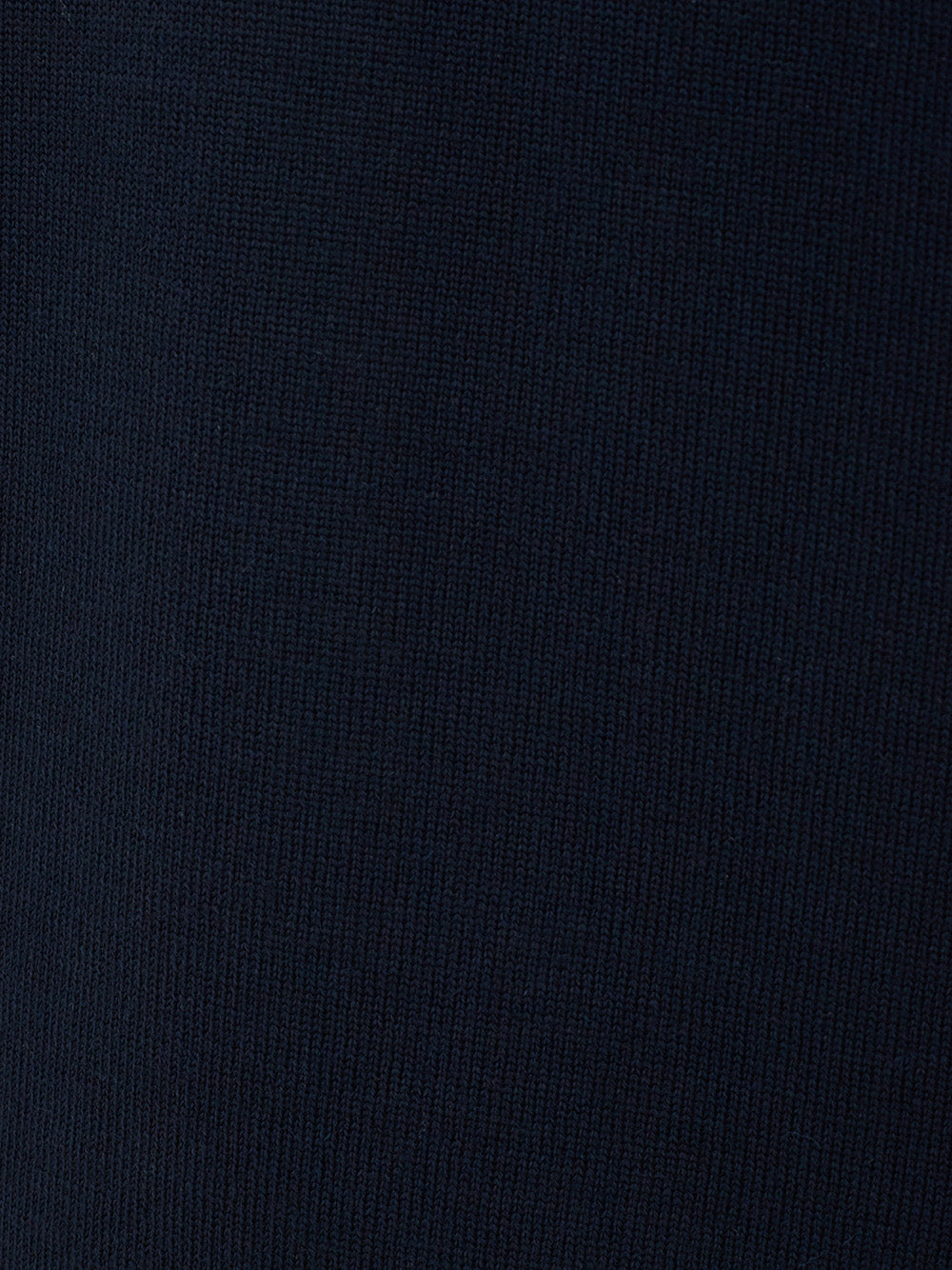 Elegant Blu Wool Round Neck Jumper - Regular Fit