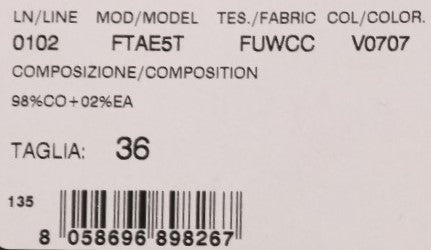 Chic Green Slim Fit Italian Jeans