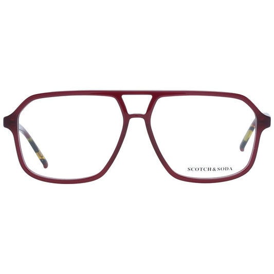 Burgundy Men Optical Frames