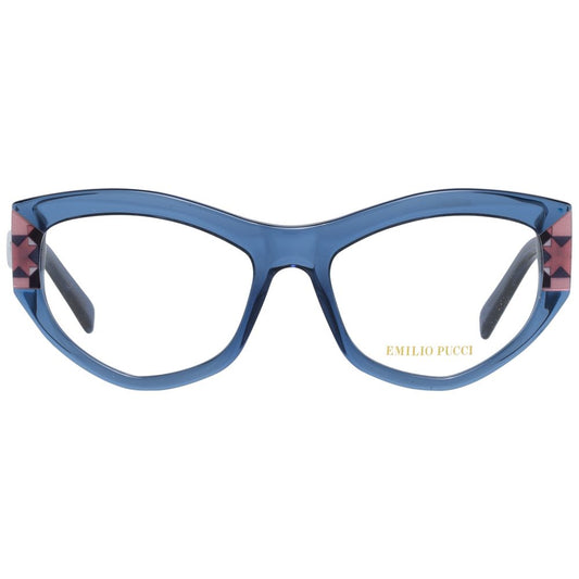 Elegant Blue Full-Rim Designer Eyewear