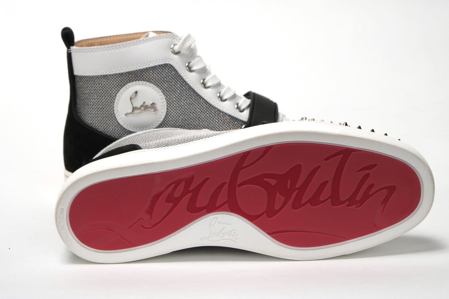 Version Multi Lou Spikes Flat Clf Shoes
