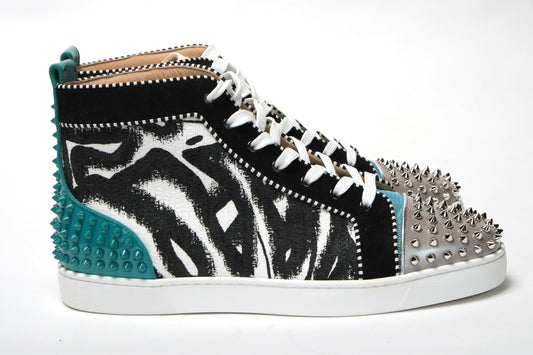 Multi Colour Version Lou Spikes 2 Flat Shoes