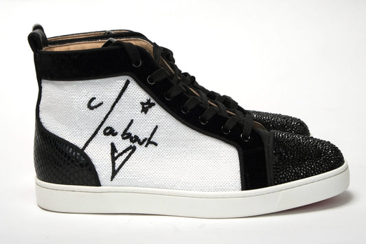 White/Black Version Dedilouis Flat Shoes