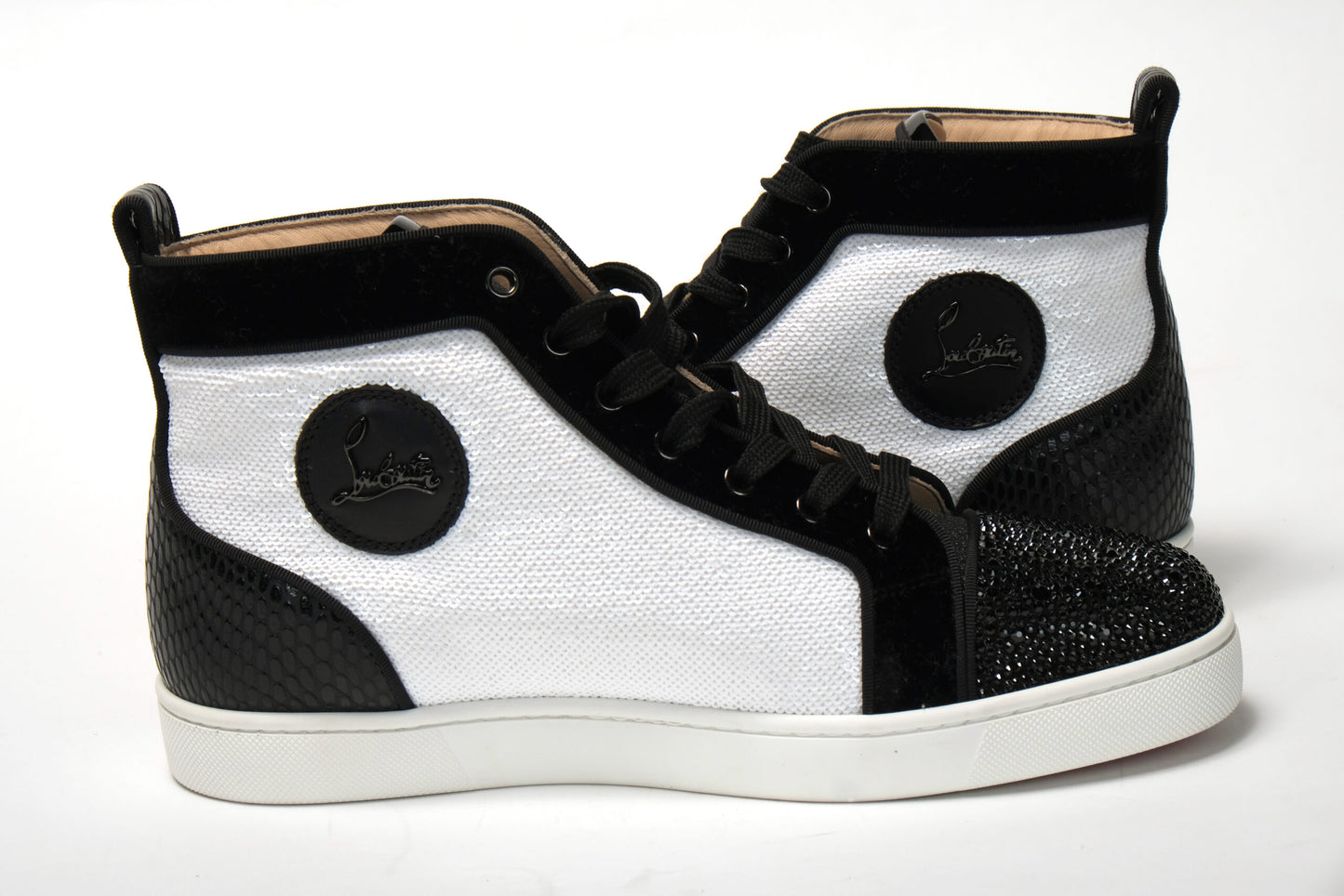 White/Black Version Dedilouis Flat Shoes
