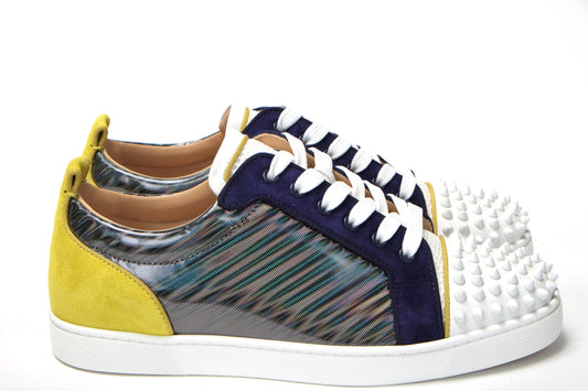 Multi/White Mat Version Louis Junior Spikes Shoes