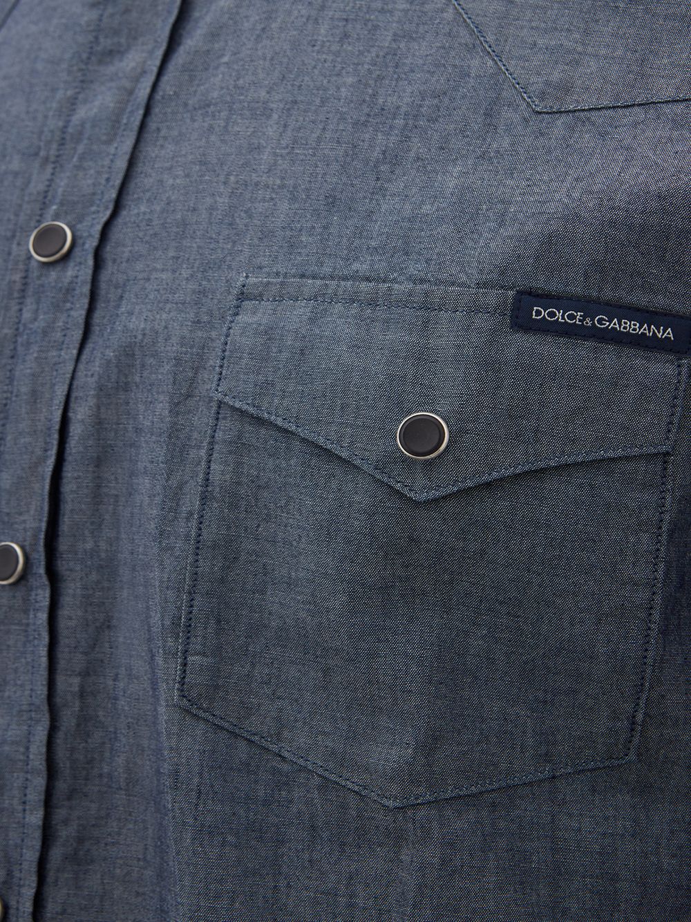 Elegant Slim Fit Blue Cotton Shirt