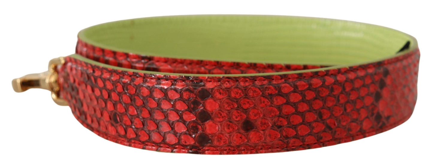 Elegant Multicolor Leather Shoulder Strap