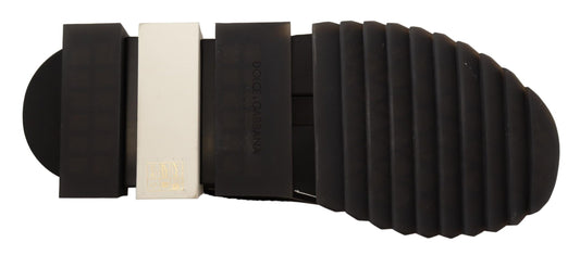 Elegant Black Casual Sport Sneakers