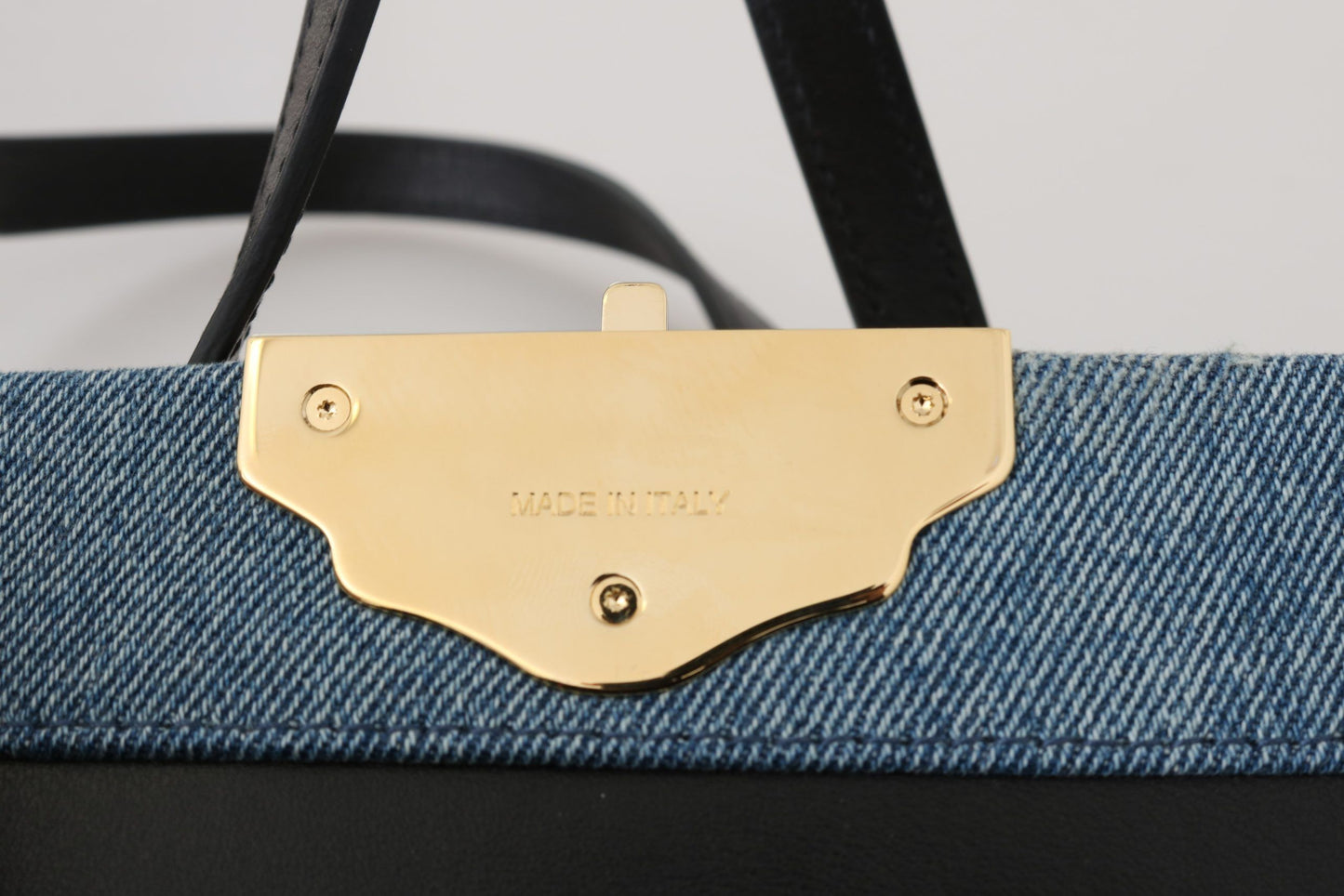 Elegant Blue & Black Lucia Crossbody Bag