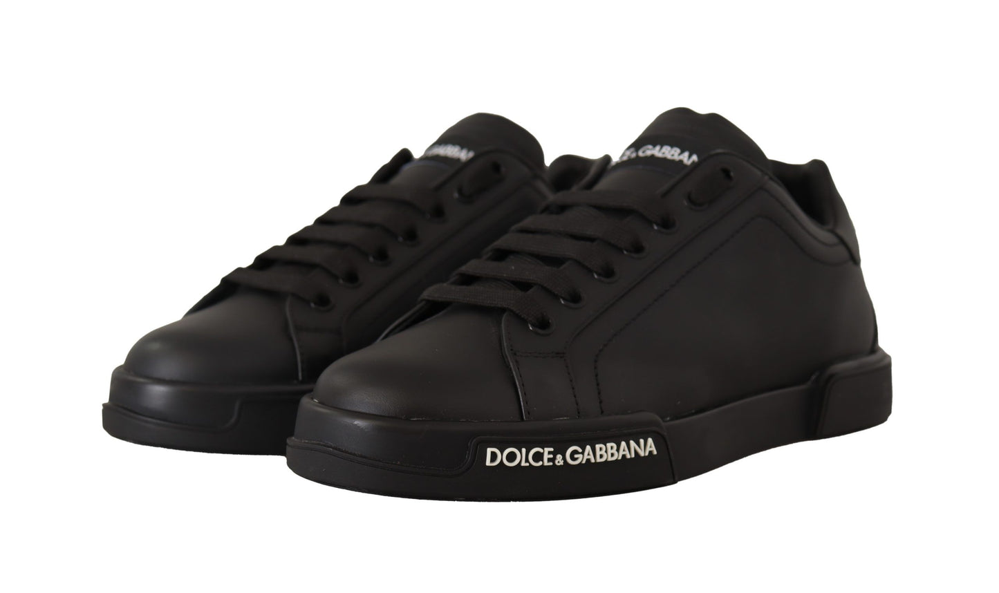 Elevate Your Step with Timeless Black Sneakers