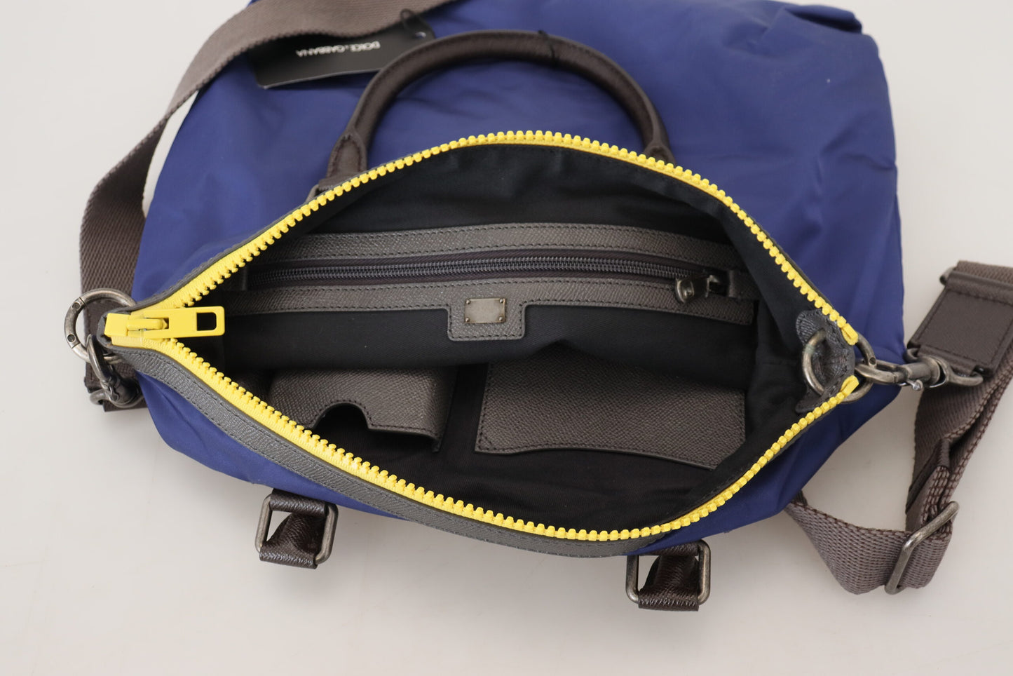Chic Multicolor Nylon Tote Bag