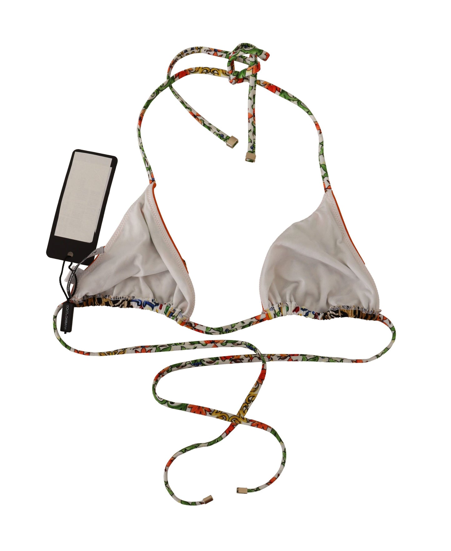 Elegant Leopard Print Bikini Top