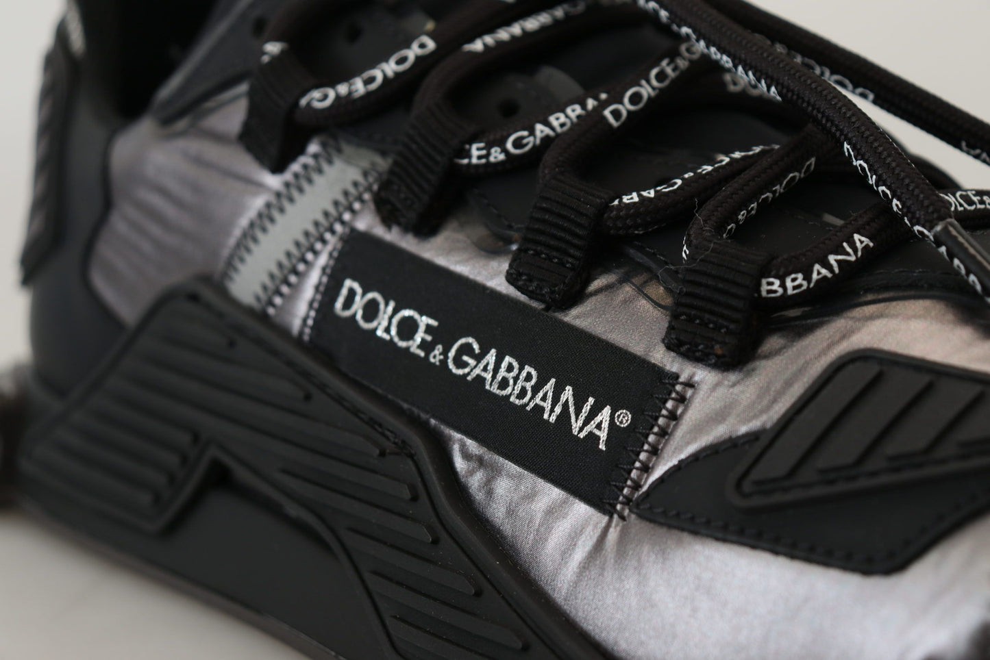 Chic Black NS1 Lace-Up Sneakers
