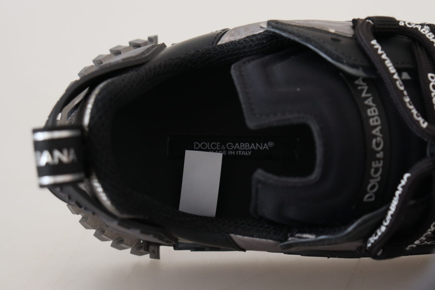 Chic Black NS1 Lace-Up Sneakers