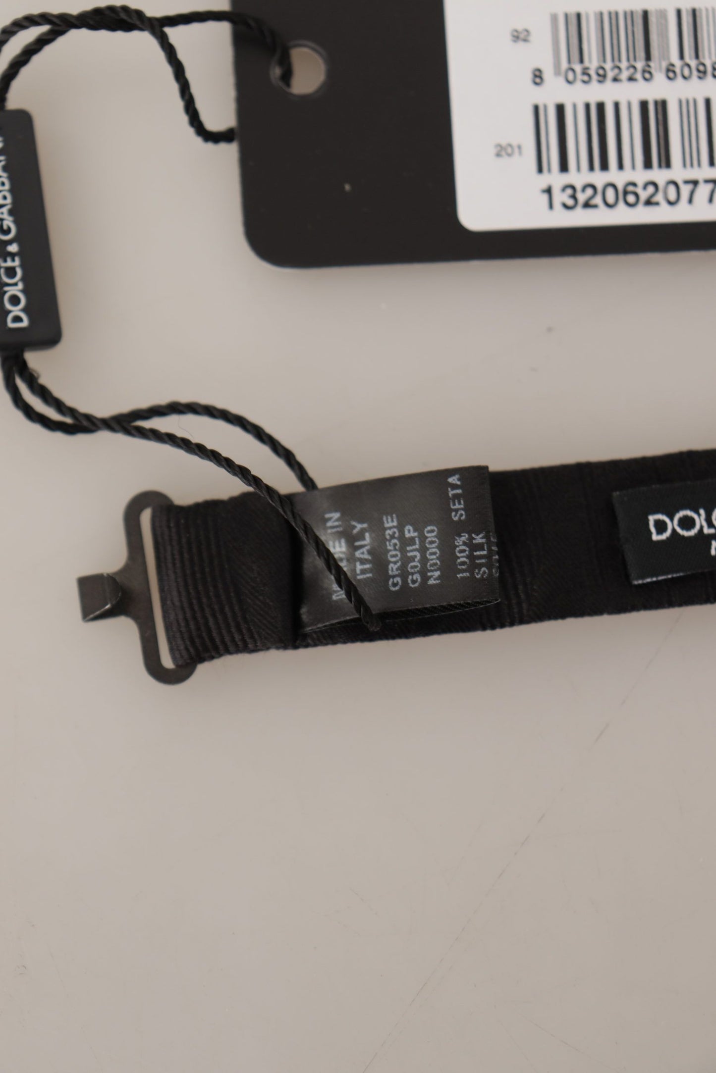 Elegant Silk Black Bow Tie