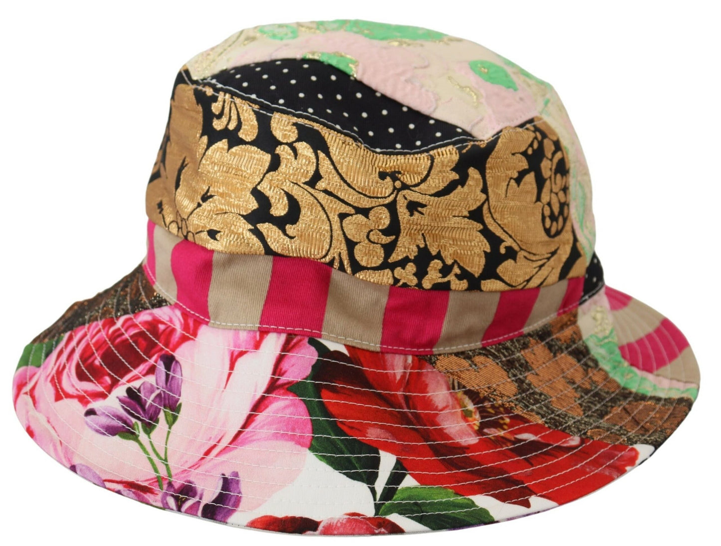 Elegant Multicolor Fedora Hat
