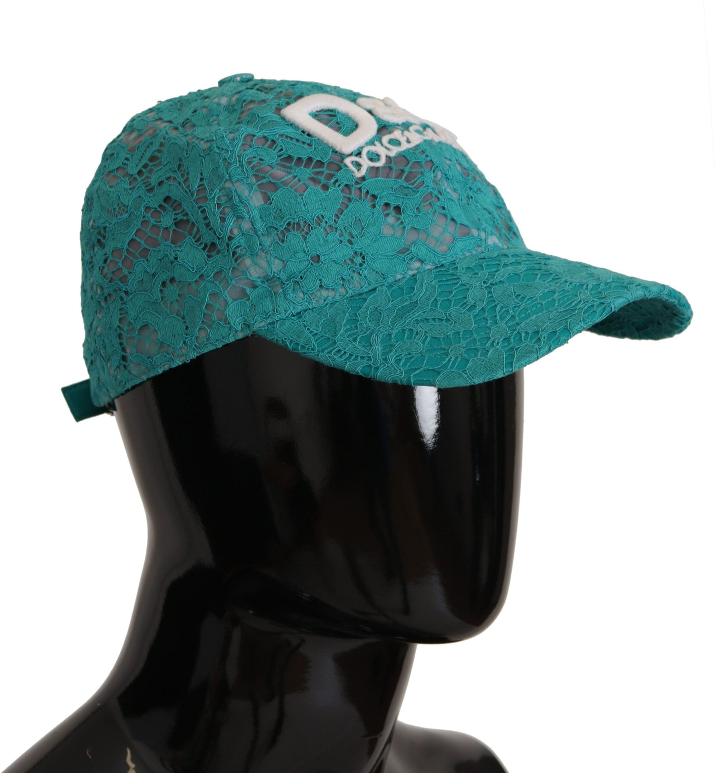 Elegant Blue Baseball Cap with Logo Detailing