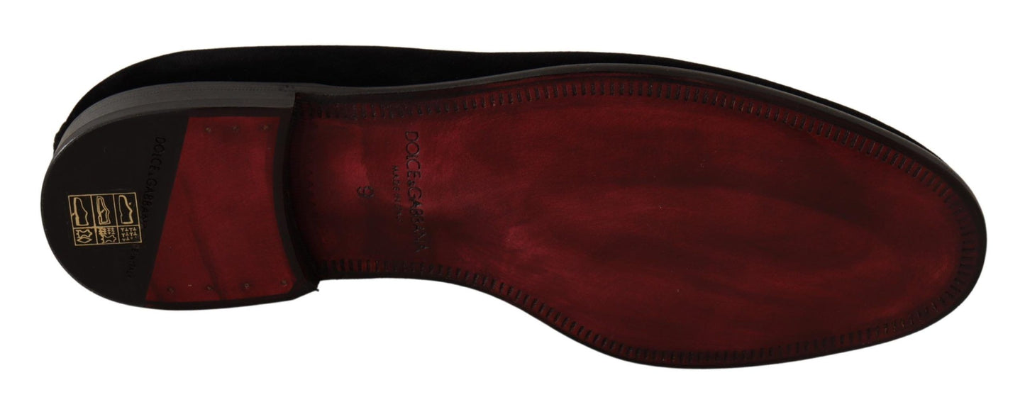 Elegant Black Leather Loafers
