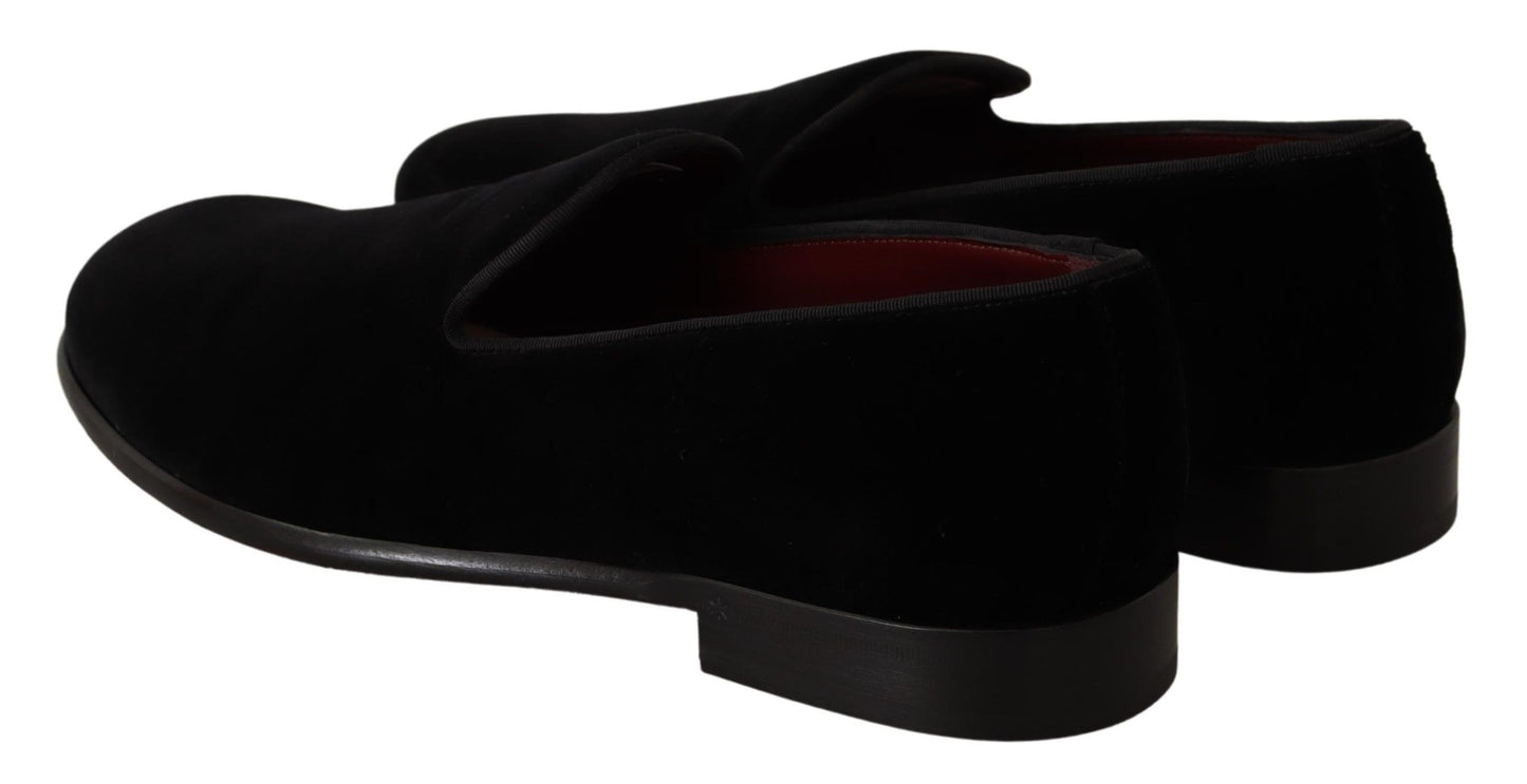 Elegant Black Leather Loafers