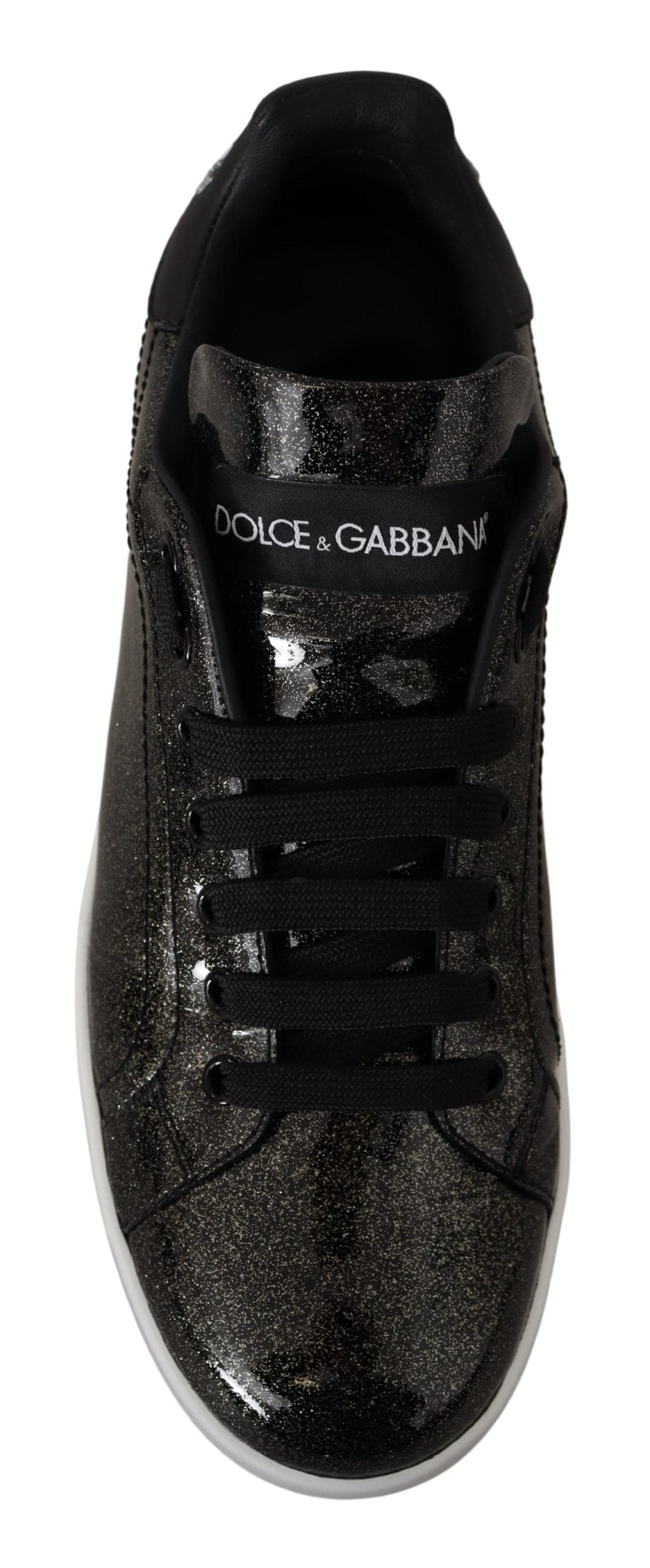 Chic Portofino Patent Leather Sneakers