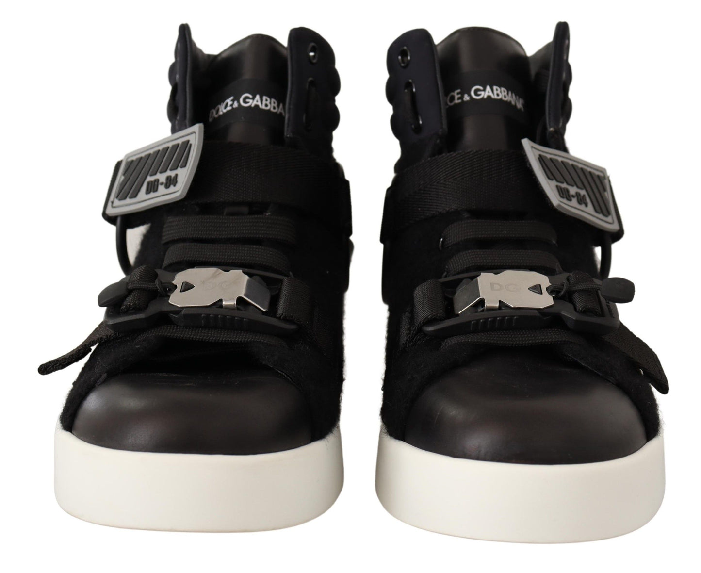 Elevate Your Step with High Top Wool Leather Sneakers