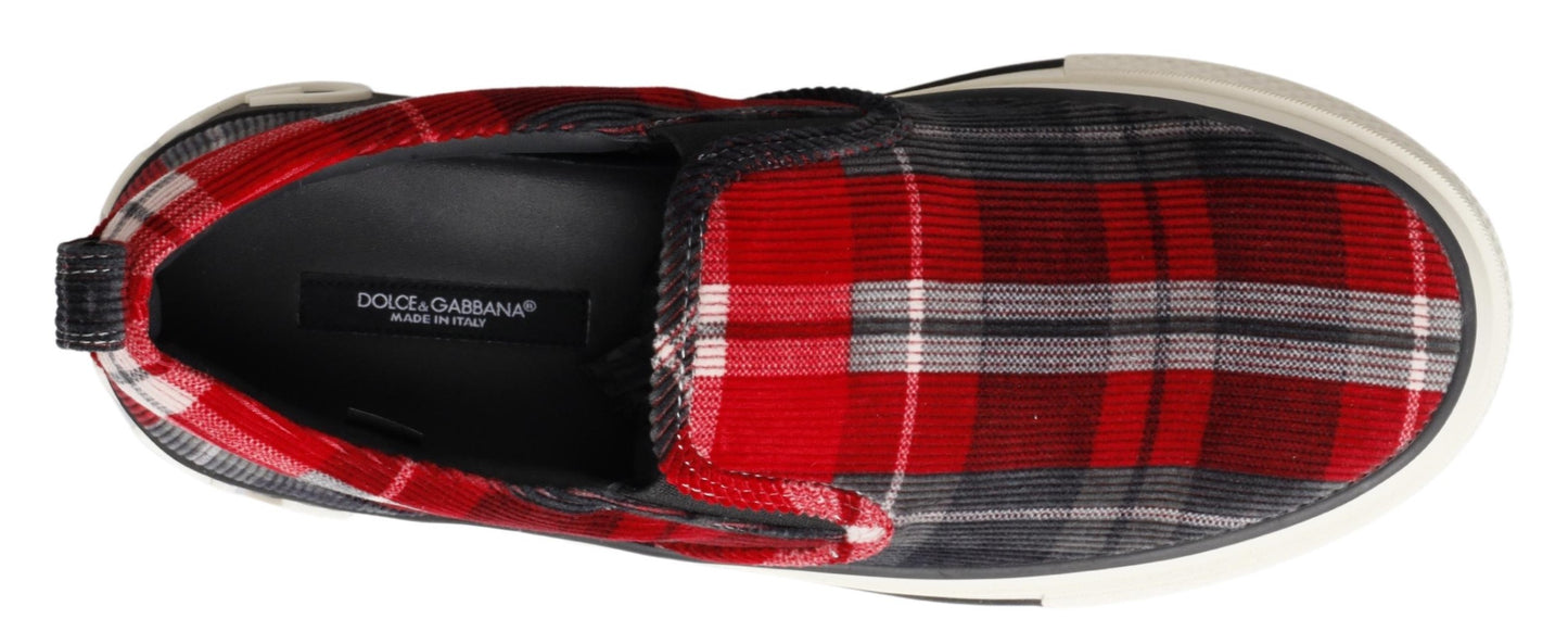 Checkered Charm Low-Top Sneakers