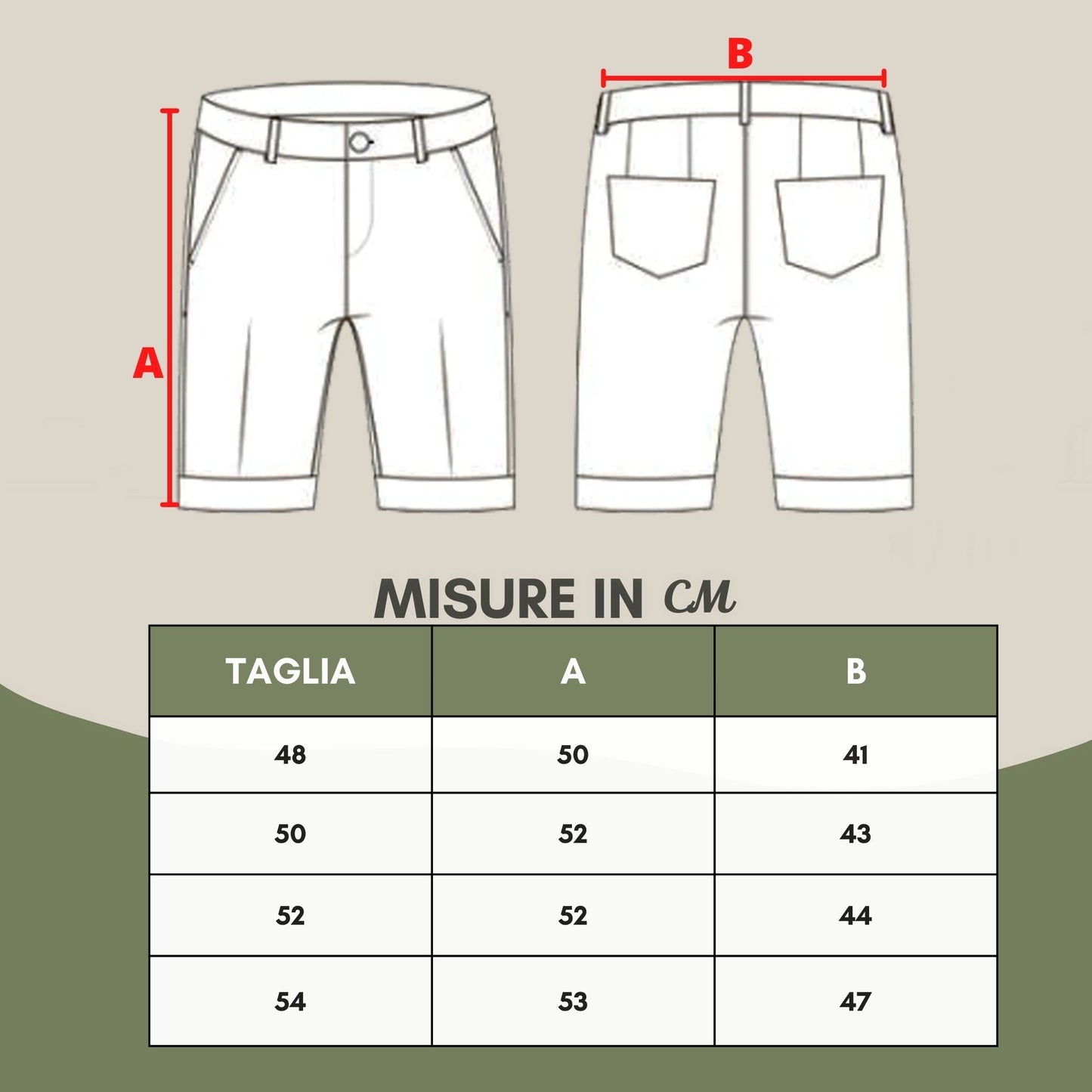 Elegant Black Bermuda Shorts in Cotton