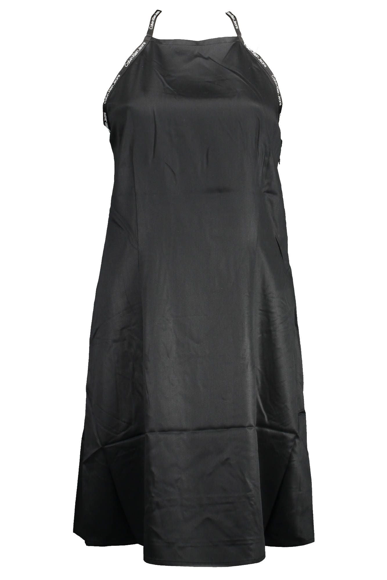 Sleek Cross-Back Strappy Dress