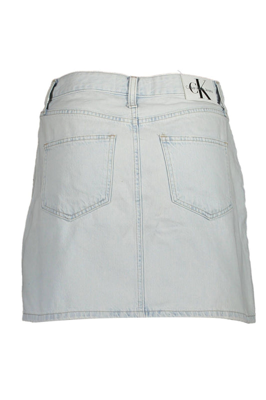 Chic Light Blue Denim Mini Skirt