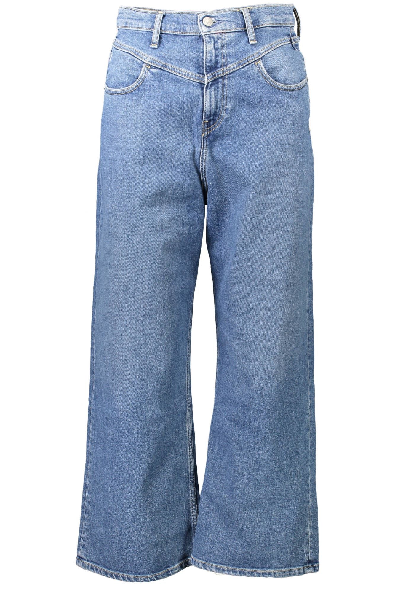 High Waist Wide Leg Chic Jeans