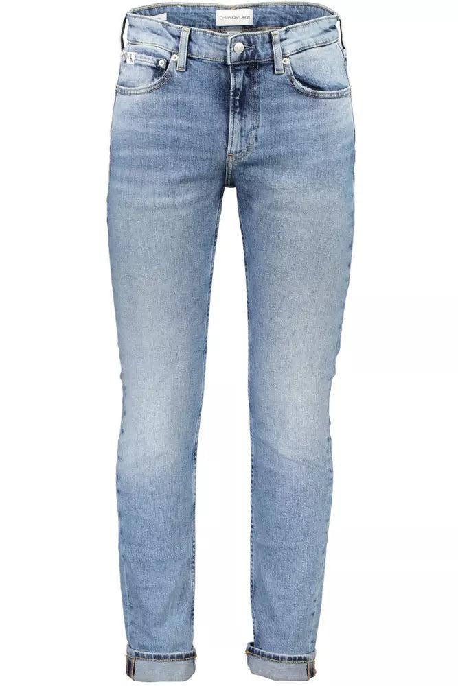 Eco-Conscious Light Blue Denim Jeans