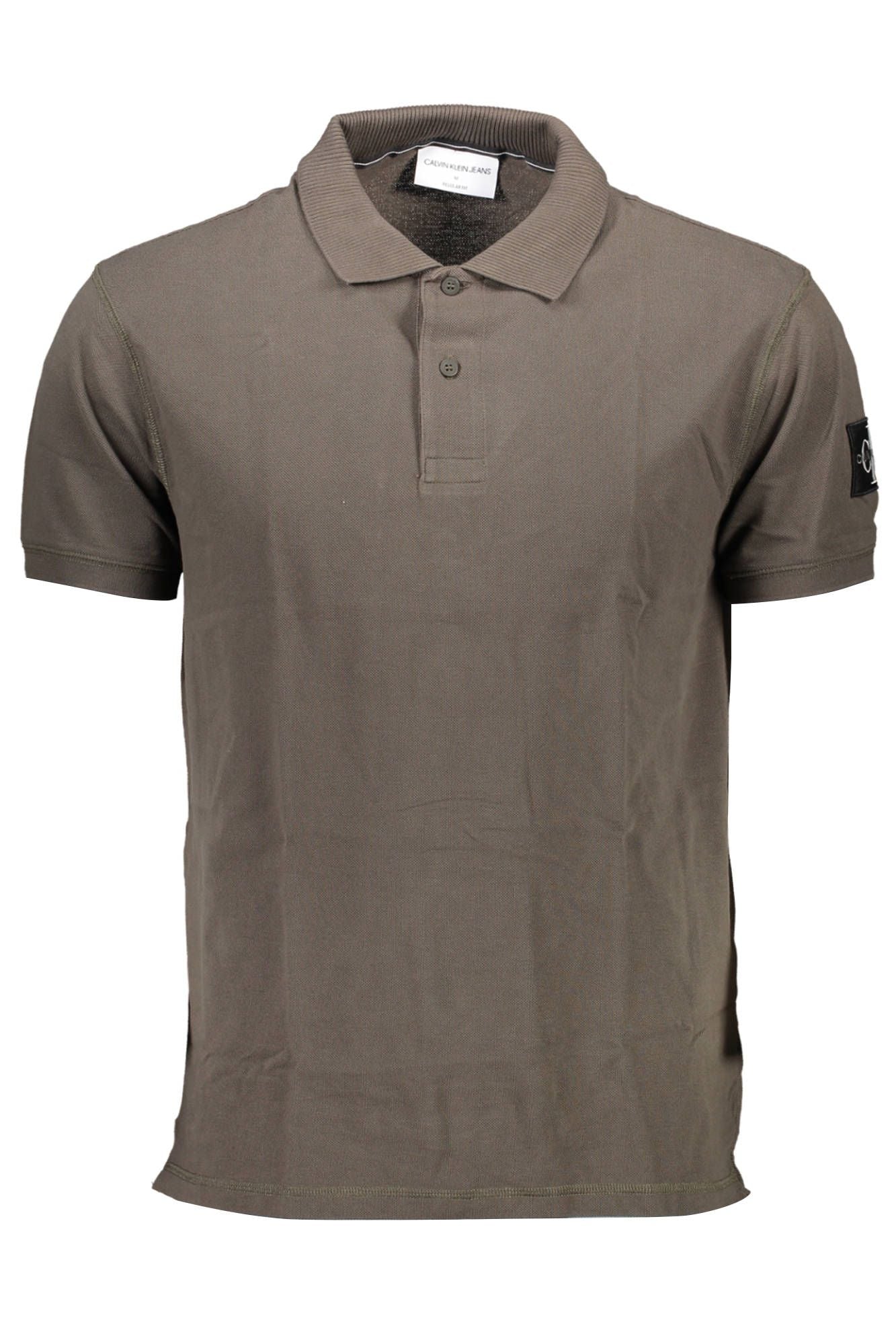 Organic Cotton Logo Polo in Lush Green