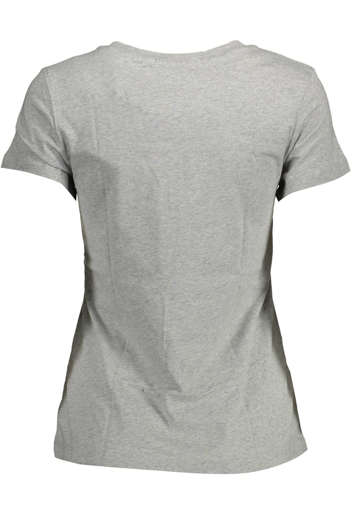 Chic Gray Organic Cotton Tee