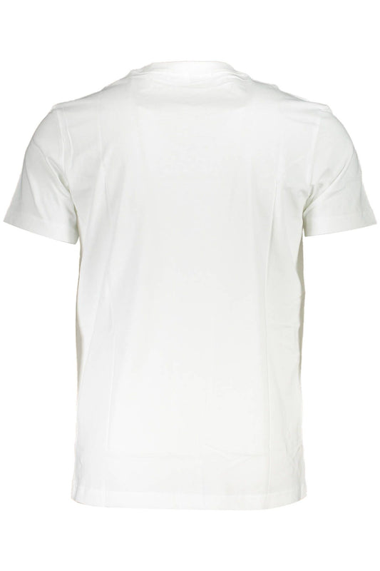 Chic Short Sleeve Logo Tee with Contrasting Details