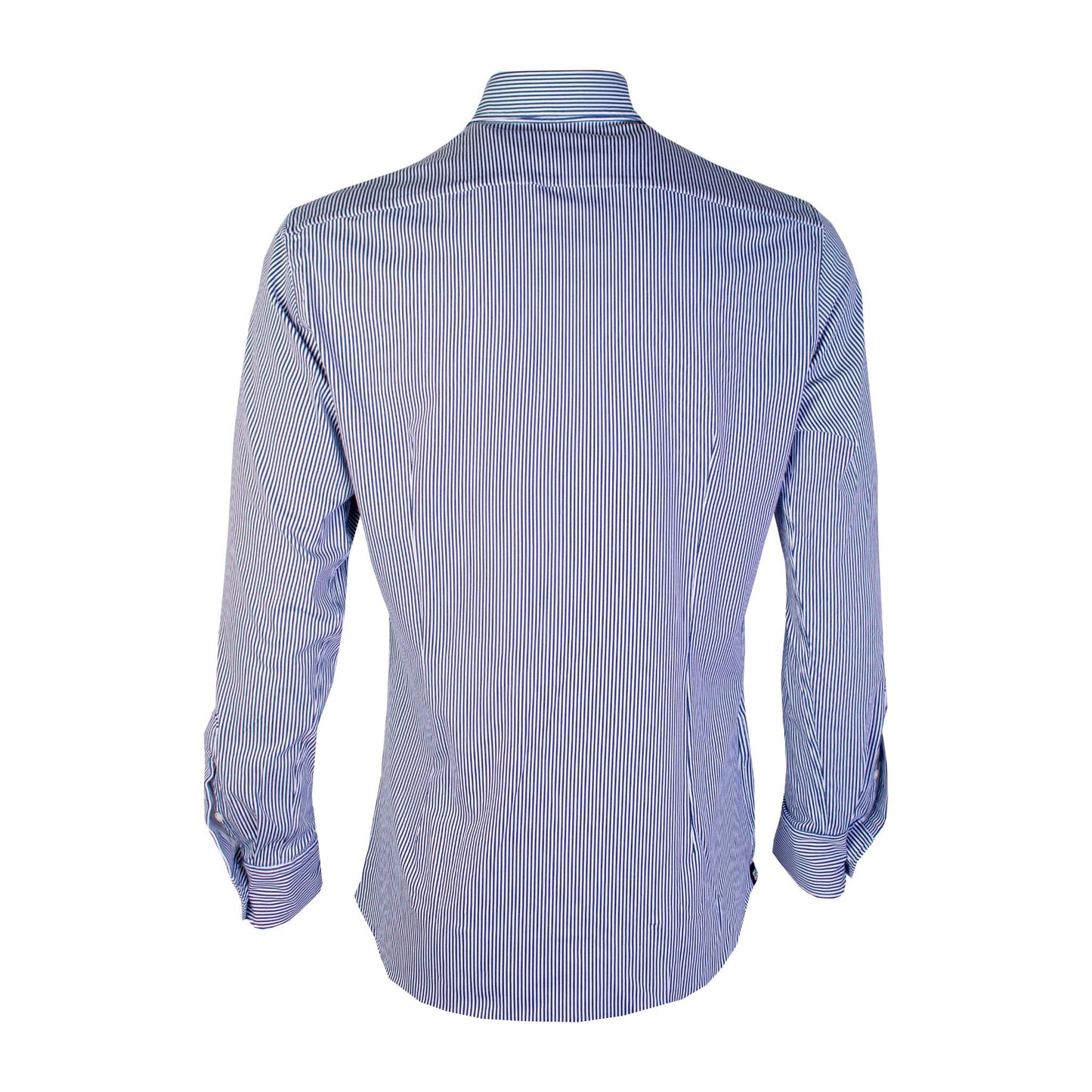 Light Blue Striped Slim Fit Shirt