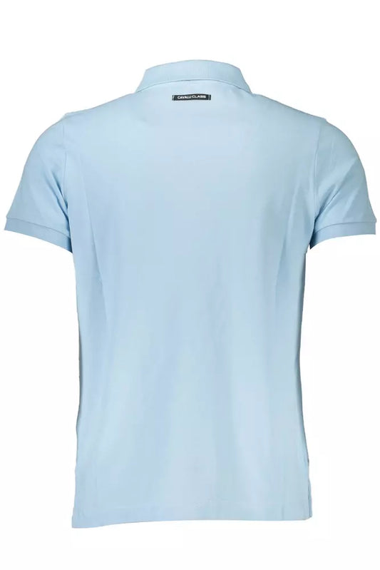 Elegant Light Blue Men's Polo