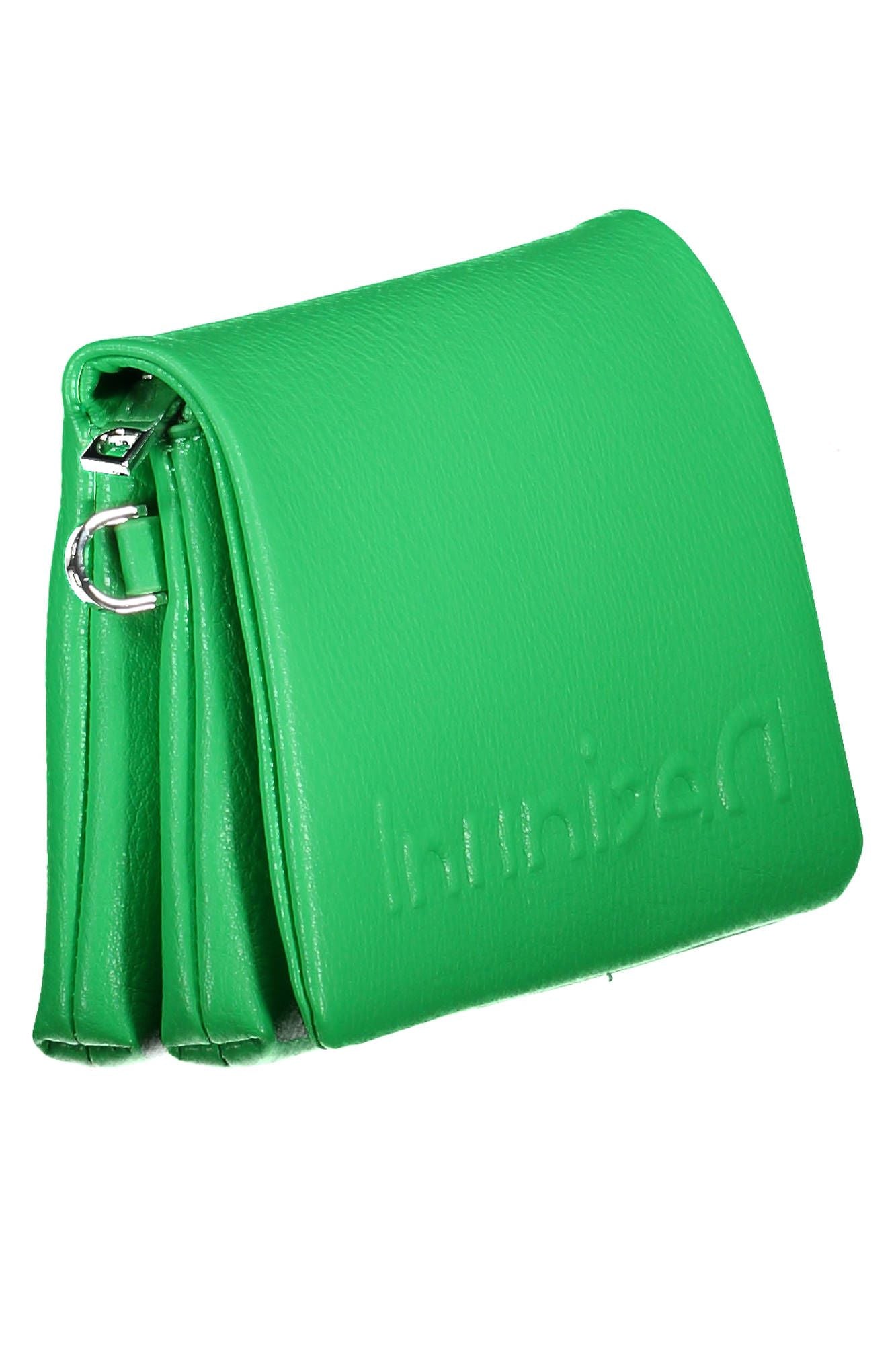 Chic Emerald Green Convertible Handbag