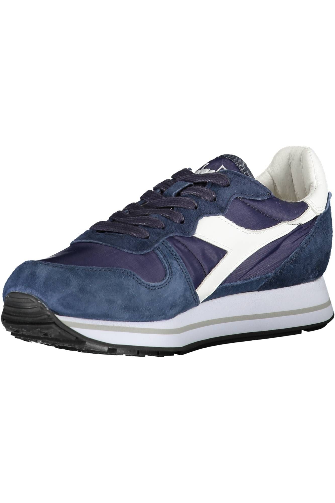 Chic Blue Sneakers with Contrasting Accents