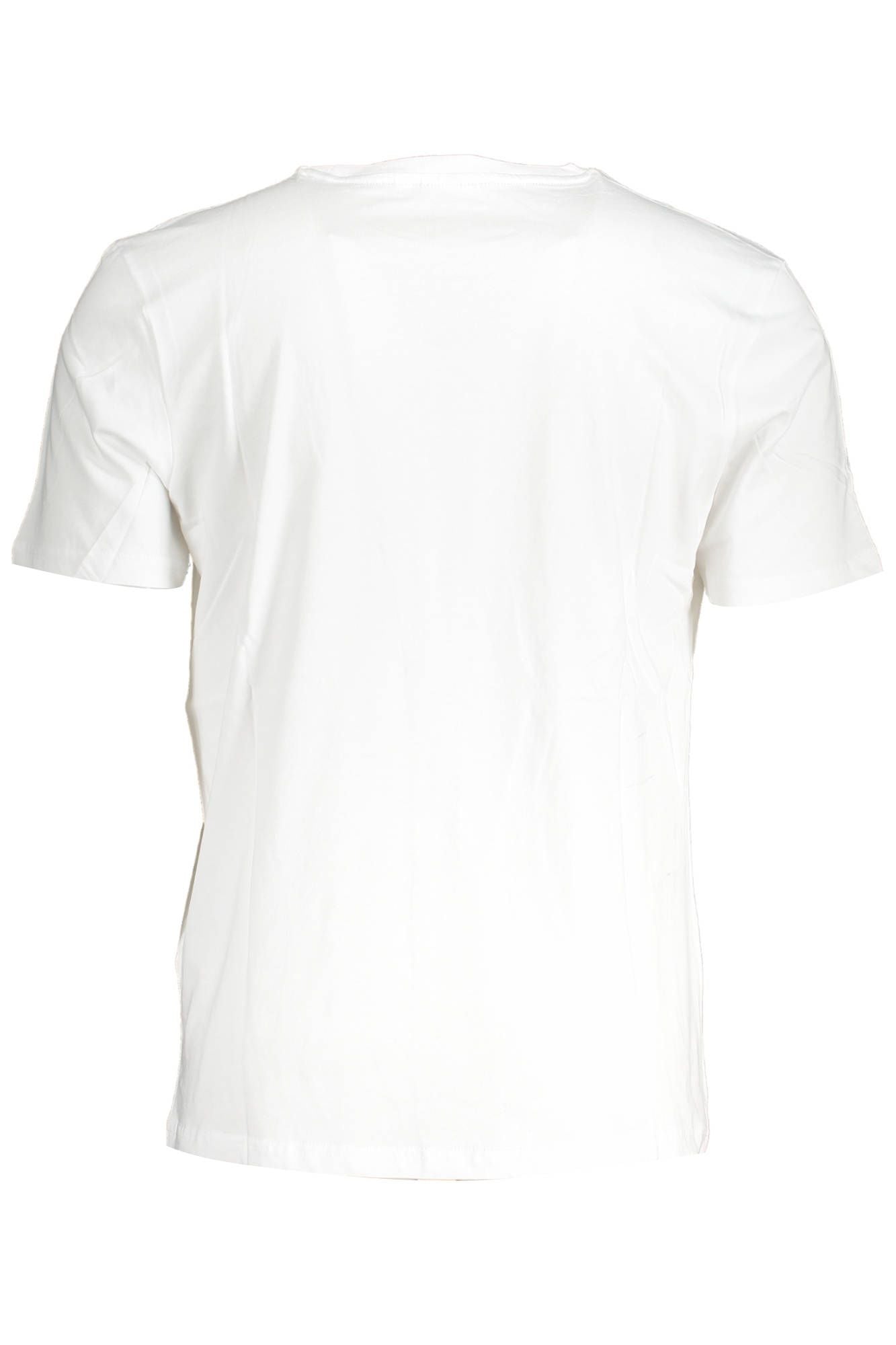 Crisp White Cotton Logo Tee