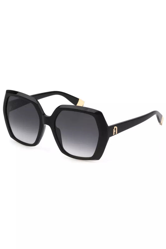 Chic Smoked Lens Square Sunglasses