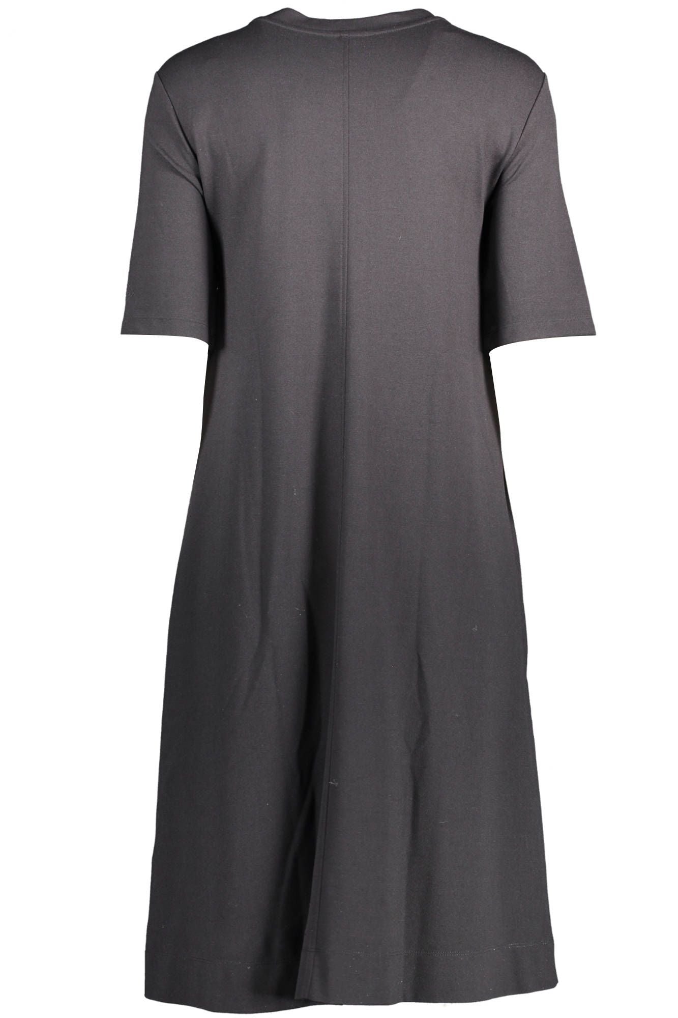 Elegant Short Sleeve Little Black Dress