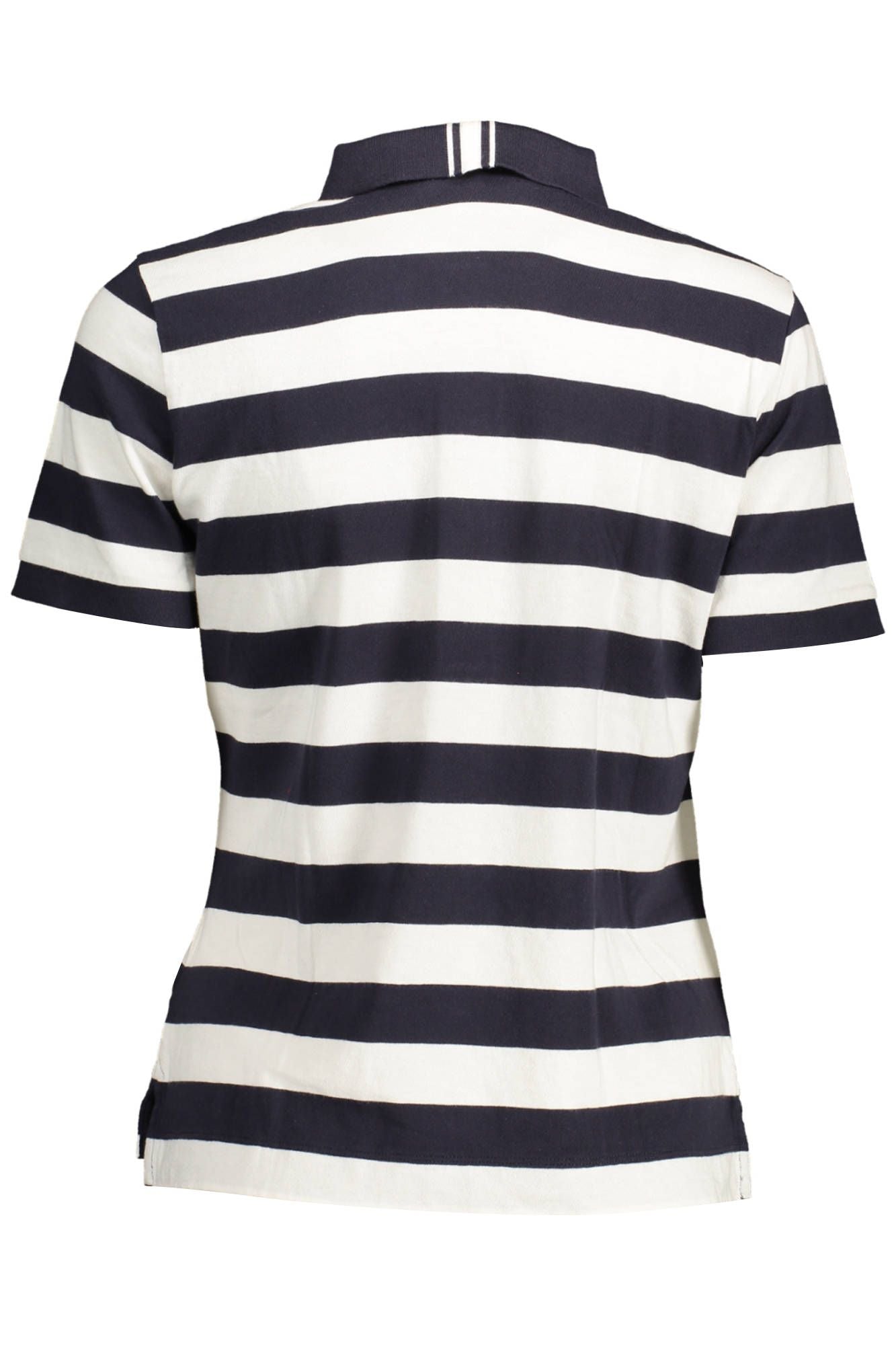 Chic Organic Cotton Polo Shirt with Logo Detail