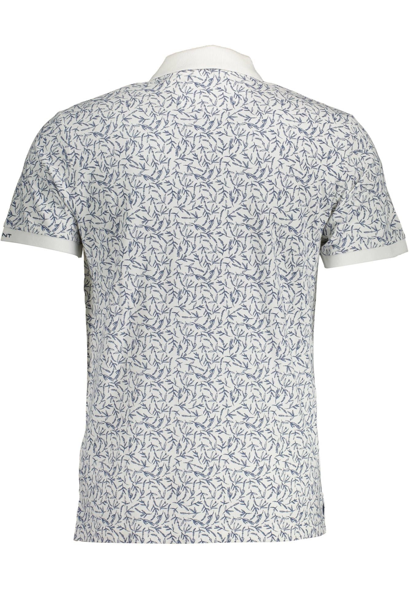 Elegant White Cotton Polo Shirt