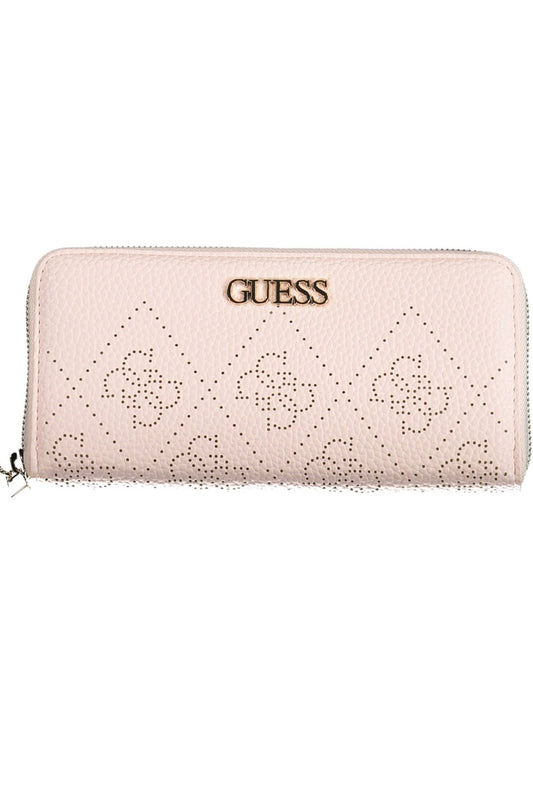 Chic Pink Multifunctional Wallet for Everyday Elegance